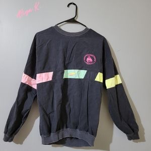 PRCA color block long sleeve shirt